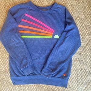 Aviator Nation Daydream Crewneck Navy